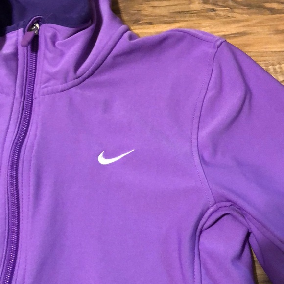 Nike Dri Fit Full Zip Purple Jacket XS - Picture 2 of 6
